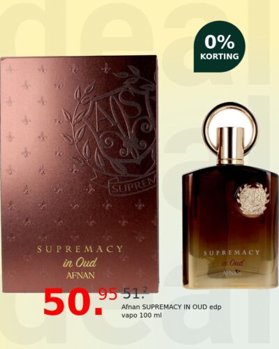 Afnan SUPREMACY IN OUD edp vapo 100 ml