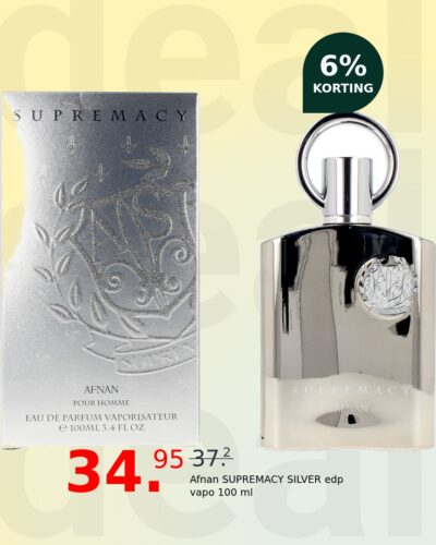 Afnan SUPREMACY SILVER edp vapo 100 ml