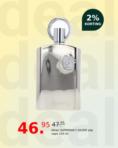 Afnan SUPREMACY SILVER edp vapo 150 ml