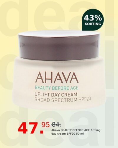 Ahava BEAUTY BEFORE AGE firming day cream SPF20 50 ml