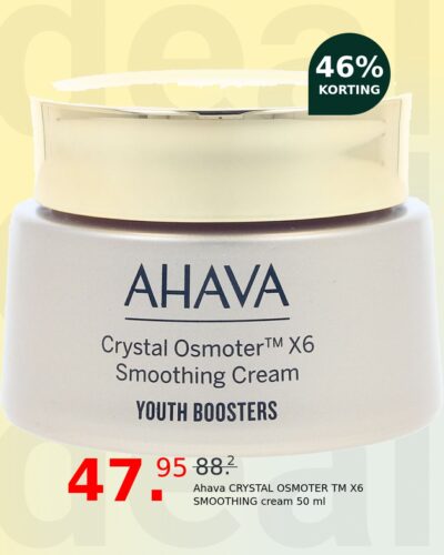Ahava CRYSTAL OSMOTER TM X6 SMOOTHING cream 50 ml