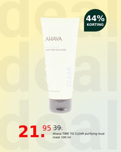 Ahava TIME TO CLEAR purifying mud mask 100 ml