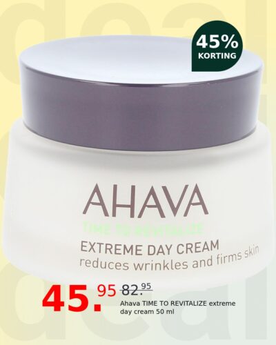 Ahava TIME TO REVITALIZE extreme day cream 50 ml