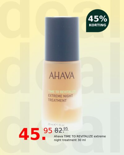 Ahava TIME TO REVITALIZE extreme night treatment 30 ml