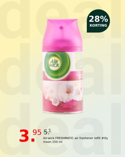 Air-wick FRESHMATIC air freshener refill #lily moon 250 ml