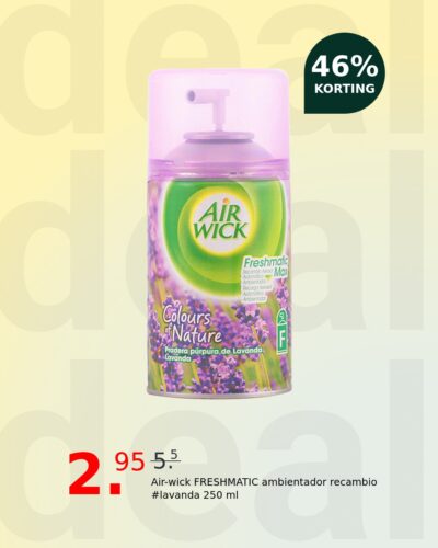 Air-wick FRESHMATIC ambientador recambio #lavanda 250 ml