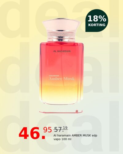 Al haramain AMBER MUSK edp vapo 100 ml
