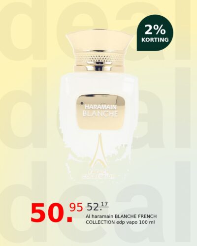 Al haramain BLANCHE FRENCH COLLECTION edp vapo 100 ml