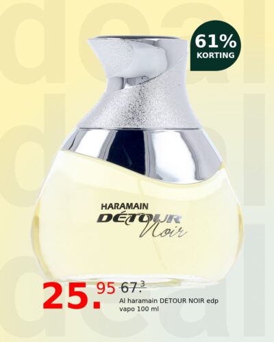 Al haramain DETOUR NOIR edp vapo 100 ml