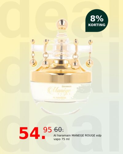Al haramain MANEGE ROUGE edp vapo 75 ml
