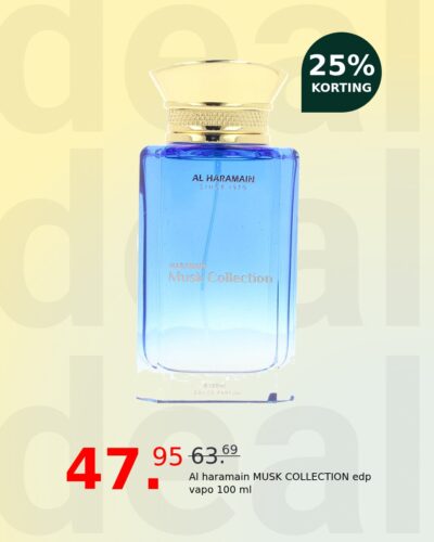 Al haramain MUSK COLLECTION edp vapo 100 ml