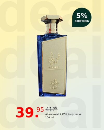 Al wataniah LAZULI edp vapor 100 ml