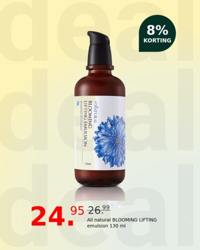 All natural BLOOMING LIFTING emulsion 130 ml