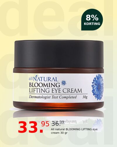 All natural BLOOMING LIFTING eye cream 30 gr