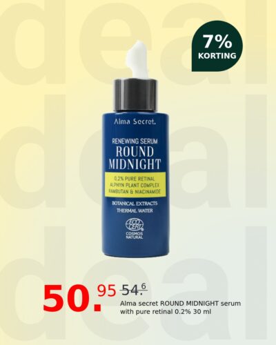 Alma secret ROUND MIDNIGHT serum with pure retinal 0.2% 30 ml