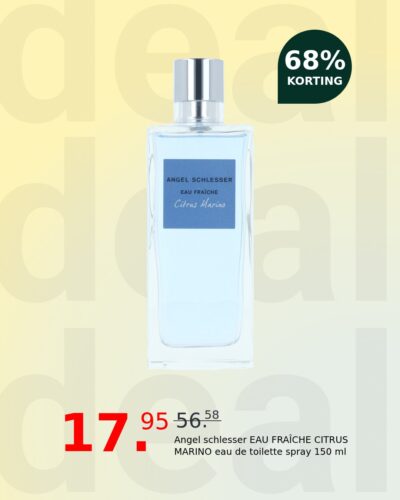 Angel schlesser EAU FRAÎCHE CITRUS MARINO eau de toilette spray 150 ml