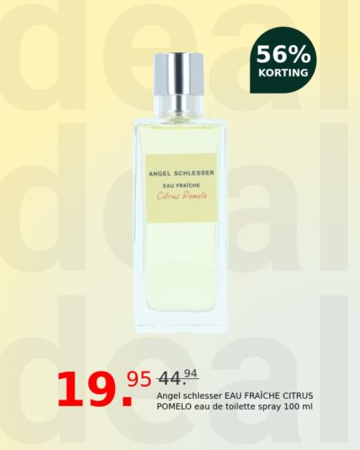 Angel schlesser EAU FRAÎCHE CITRUS POMELO eau de toilette spray 100 ml