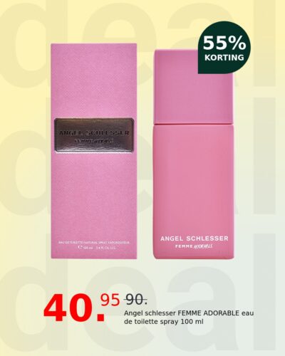 Angel schlesser FEMME ADORABLE eau de toilette spray 100 ml