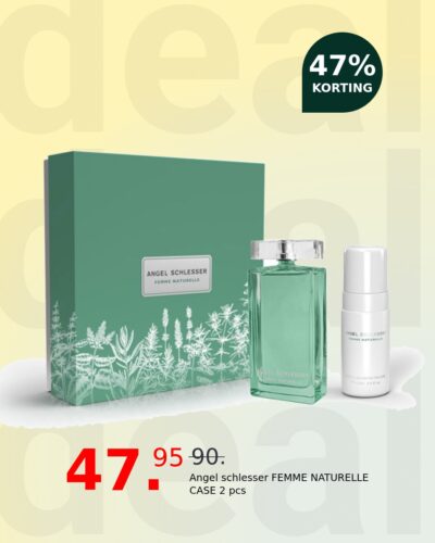 Angel schlesser FEMME NATURELLE CASE 2 pcs