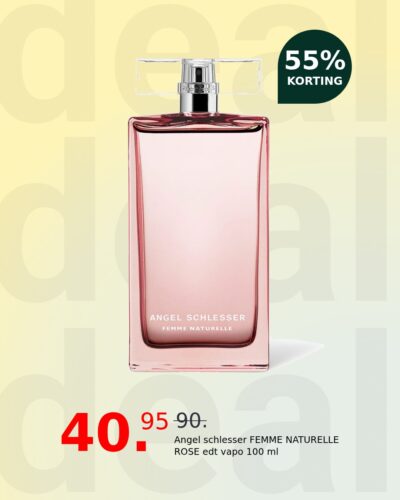 Angel schlesser FEMME NATURELLE ROSE edt vapo 100 ml