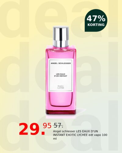 Angel schlesser LES EAUX D'UN INSTANT EXOTIC LYCHEE edt vapo 100 ml