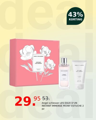 Angel schlesser LES EAUX D’UN INSTANT IMMENSE PEONY ESTUCHE 2 pz