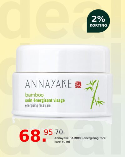 Annayake BAMBOO energizing face care 50 ml