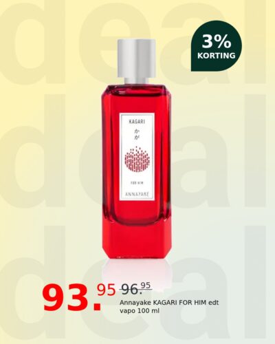 Annayake KAGARI FOR HIM edt vapo 100 ml