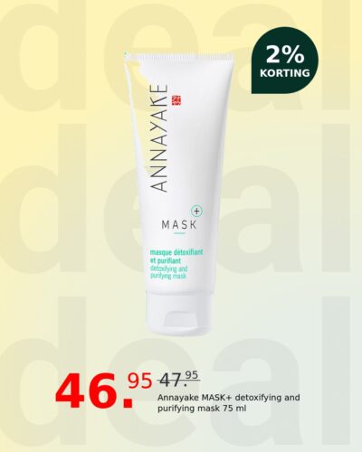 Annayake MASK+ detoxifying and purifying mask 75 ml