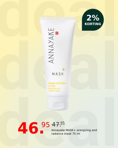 Annayake MASK+ energizing and radiance mask 75 ml