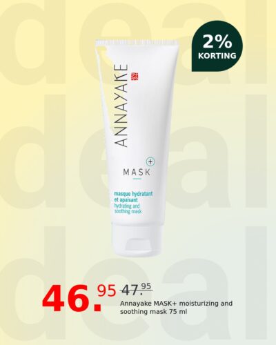 Annayake MASK+ moisturizing and soothing mask 75 ml