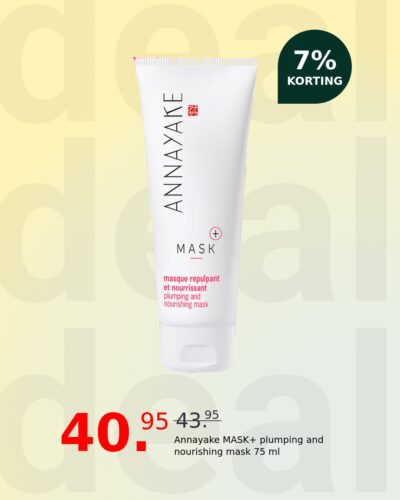 Annayake MASK+ plumping and nourishing mask 75 ml