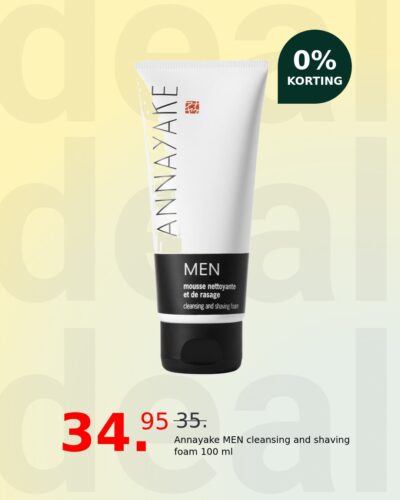 Annayake MEN cleansing and shaving foam 100 ml