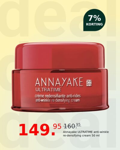 Annayake ULTRATIME anti-winkle re-densifying cream 50 ml