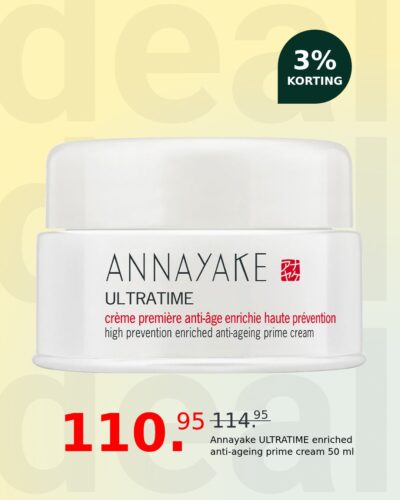 Annayake ULTRATIME enriched anti-ageing prime cream 50 ml