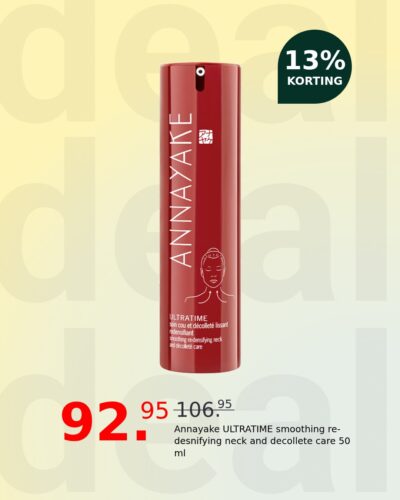 Annayake ULTRATIME smoothing re-desnifying neck and decollete care 50 ml