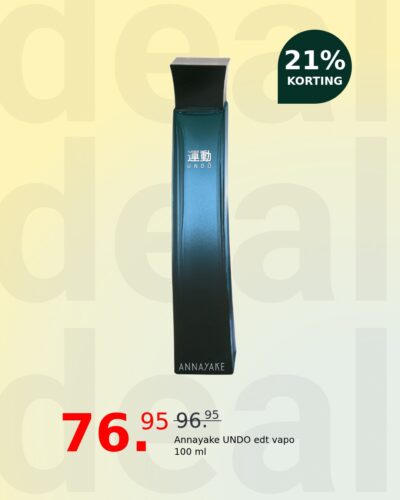 Annayake UNDO edt vapo 100 ml