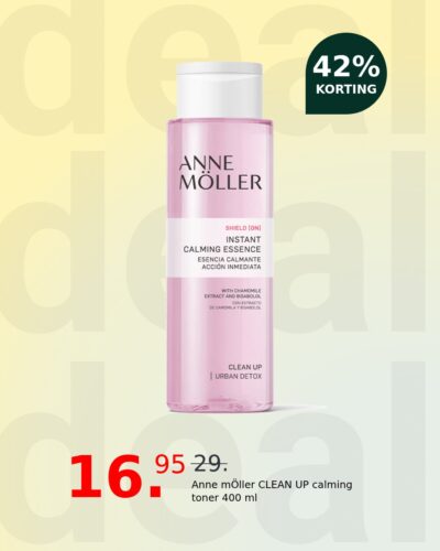 Anne mÖller CLEAN UP calming toner 400 ml