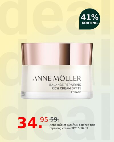 Anne mÖller ROSÂGE balance rich repairing cream SPF15 50 ml