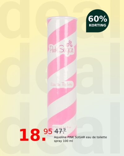 Aquolina PINK SUGAR eau de toilette spray 100 ml