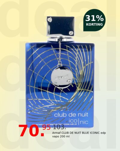 Armaf CLUB DE NUIT BLUE ICONIC edp vapo 200 ml