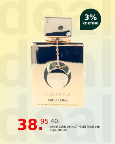 Armaf CLUB DE NUIT MILESTONE edp vapo 105 ml