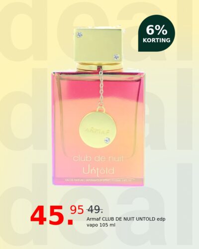 Armaf CLUB DE NUIT UNTOLD edp vapo 105 ml