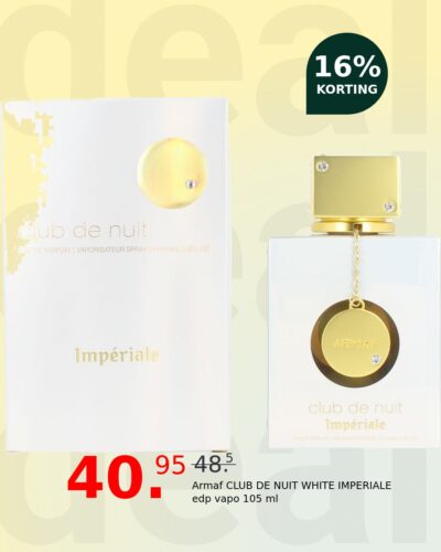 Armaf CLUB DE NUIT WHITE IMPERIALE edp vapo 105 ml