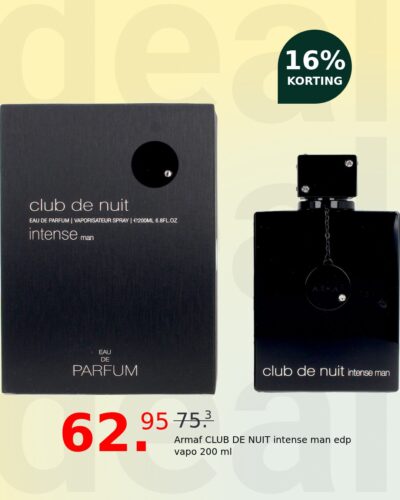 Armaf CLUB DE NUIT intense man edp vapo 200 ml