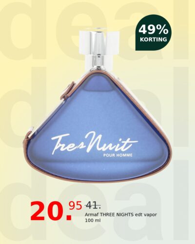 Armaf THREE NIGHTS edt vapor 100 ml