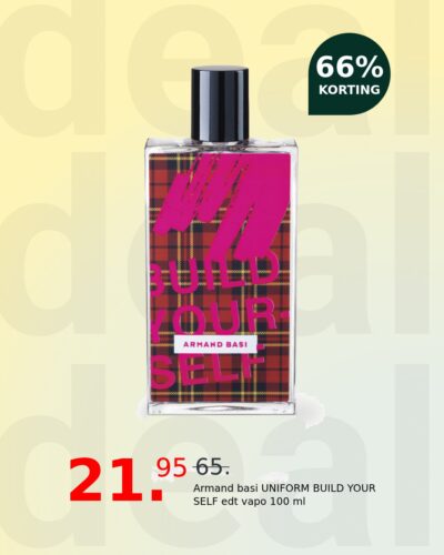 Armand basi UNIFORM BUILD YOUR SELF edt vapo 100 ml