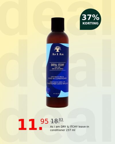 As i am DRY & ITCHY leave-in conditioner 237 ml