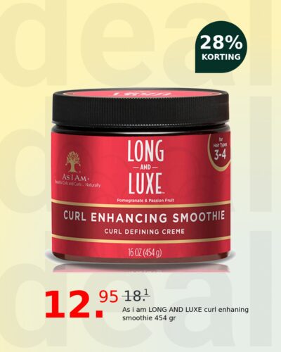 As i am LONG AND LUXE curl enhaning smoothie 454 gr