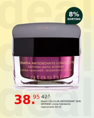 Atashi CELLULAR ANTIOXIDANT SKIN DEFENSE crema hidratante regenerante 50 ml